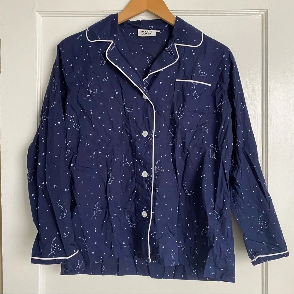 SLEEPY JONES Constellation Marina Pajama Set size Small - Picture 2 of 5
